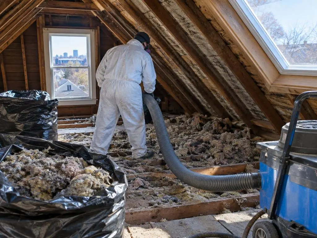 Old Insulation Removal in Boston, MA