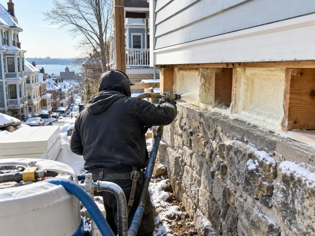 Rim Joist & Foundation Insulation in Boston, MA